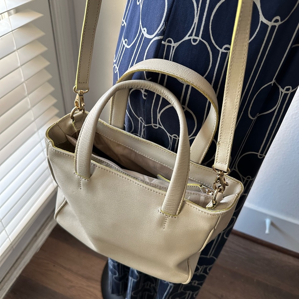 Elegant Cream Handbag
